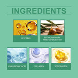 Crema reafirmante para el cuidado corporal, reafirmante para piel elástica, hidratante y nutritiva.