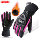 Motorcycle waterproof, windproof, warm winter touch-screen motorcycle riding gloves hand guards anti-fall thick long gloves - V.I.P Digital Presence