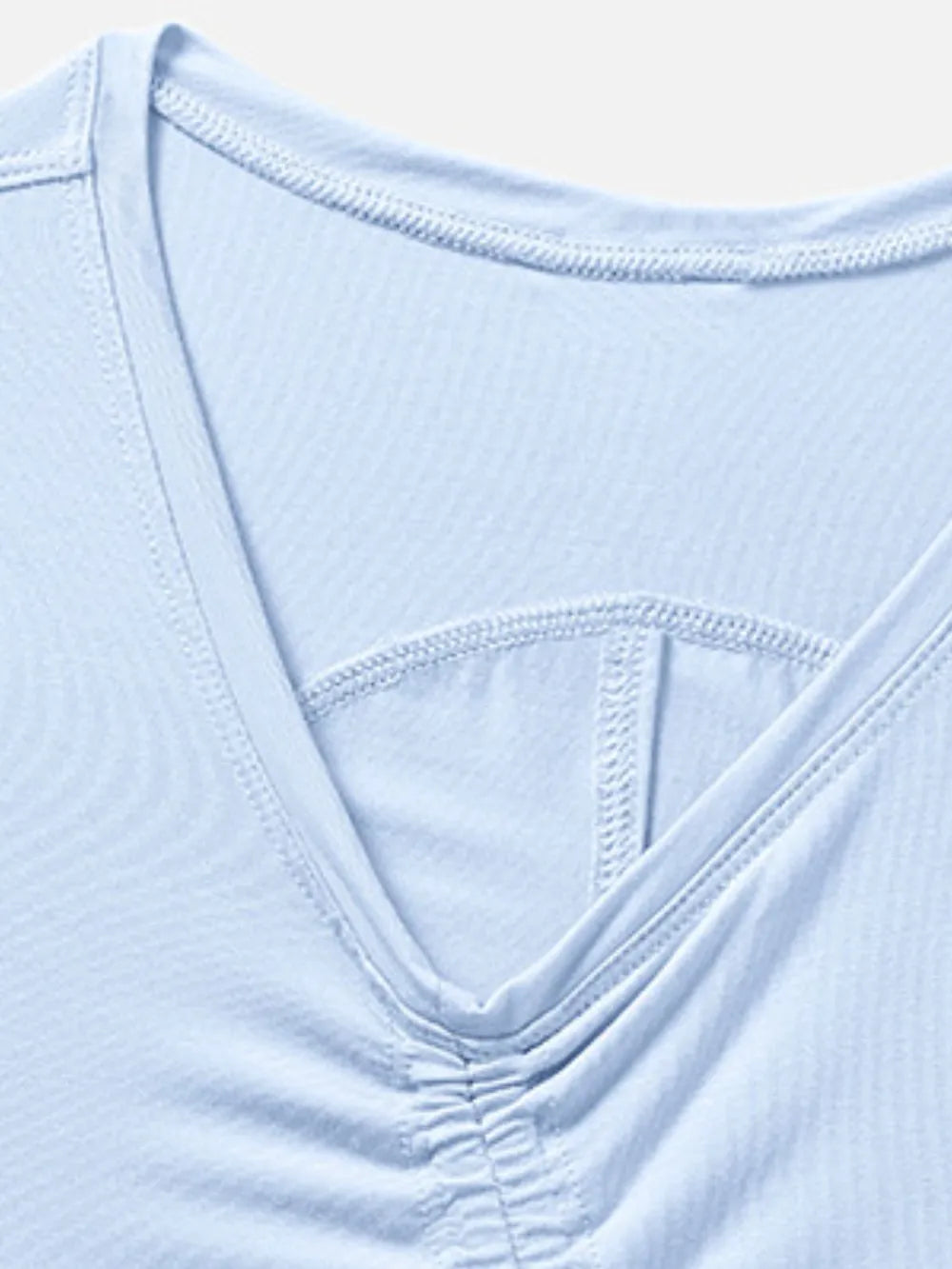Drawstring Ruched Wide Strap Active Tank - V.I.P Digital Presence