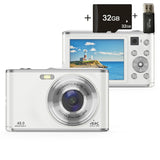 DC306 digital high-definition camera front and rear dual camera autofocus entry-level student card machine - V.I.P Digital Presence