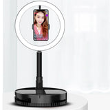 Foldable LED Ring Light Dimmable Selfie USB Ring Video Light with 1.68m Stand For Video Youtube Tiktok Makeup Flash - V.I.P Digital Presence