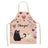 Cat Kitchen Aprons For Women Cotton Linen Bibs Household Cleaning Pinafore Home Cooking Apron kids kitchen barber - V.I.P Digital Presence