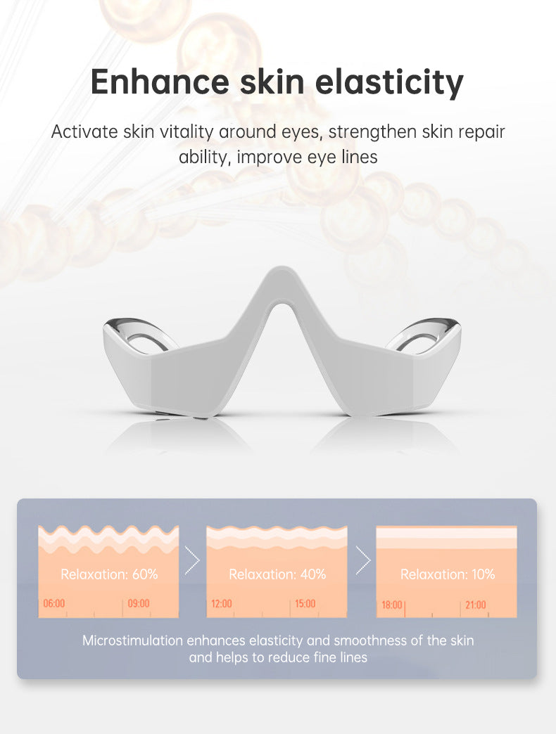 Led Red Light Therapy Device Anti-aging Micro-current Ems Eye Massager 3d Eye Vibration For Eye Wrinkle Dark Circle Remova - V.I.P Digital Presence