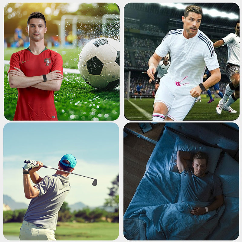 SportFlex Soft-Touch Silicone Wrist Band: a waterproof and sweatproof replacement band that is compatible with the WHOOP 4.0 HRM - V.I.P Digital Presence