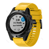 Correa de silicona de liberación rápida FIFATA para Garmin Fenix ​​6, 6S, 6X, 5X, 5, 5S, 3, 3HR, Forerunner 935 y 945.