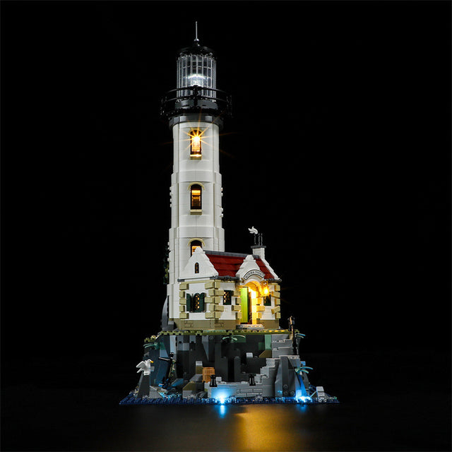 Compatible with LEGO 21335 electric lighthouse building blocks, LED lighting, creative IDEAS splicing lights - V.I.P Digital Presence