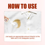 Fabric Rust Stain Remover, Clothes Decontamination Mild Cleaning Agent For Stubborn Oil Stains And Yellow Mildew Spots - V.I.P Digital Presence
