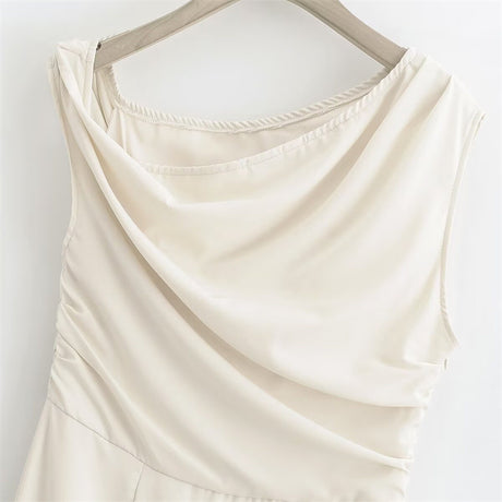 Fashionable and Sexy Off-the-Shoulder Waist-Cinching Bodycon Dress for Women - V.I.P Digital Presence