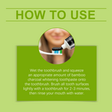 Bamboo Charcoal Toothpaste Freshen Breath, Brightening Teeth And Improving Yellow Tooth Stain Removal Toothpaste - V.I.P Digital Presence