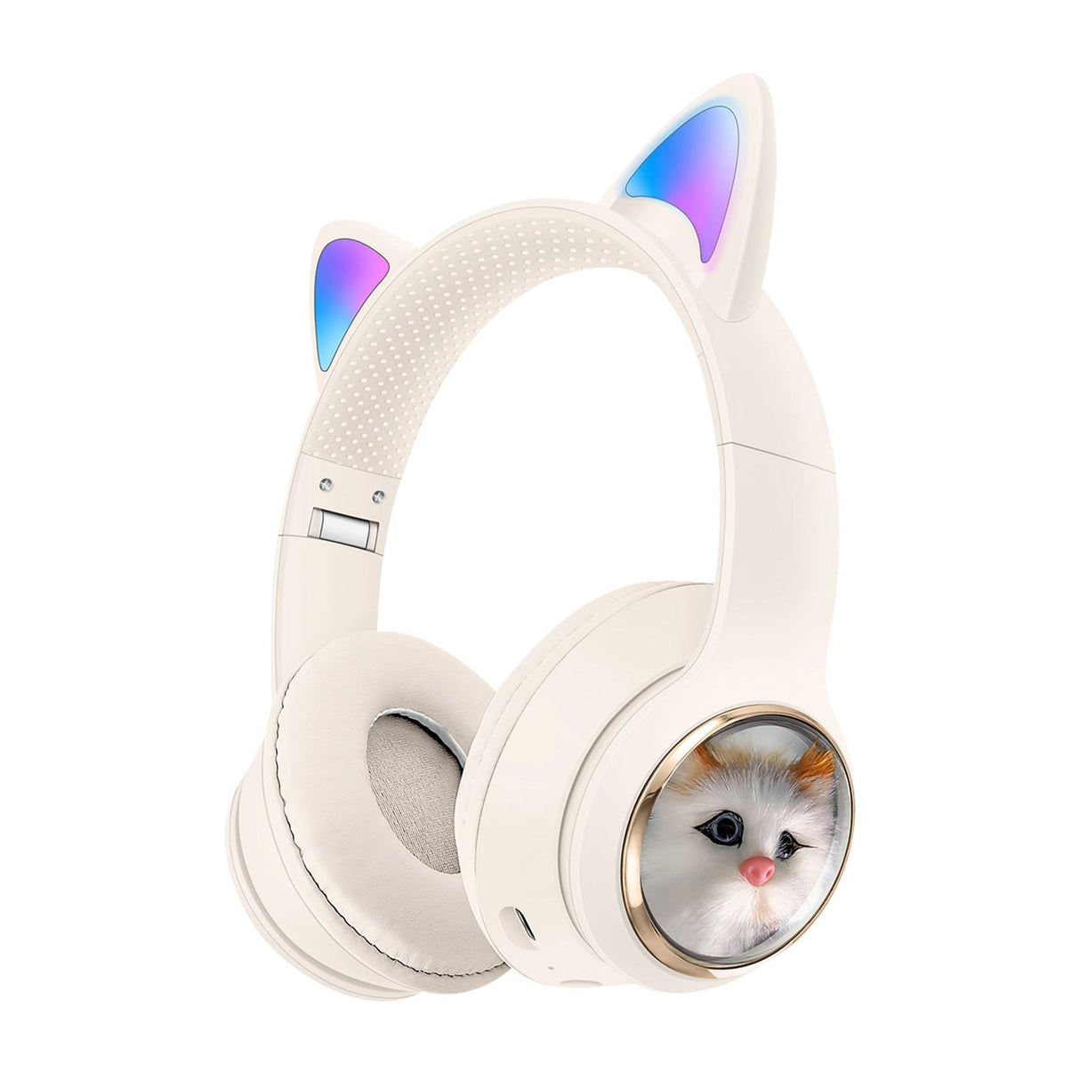 AKZ-09 Earphones Space Cabin Cartoon Simulation Cat Bluetooth Headwear Large Battery Earphones Foldable - V.I.P Digital Presence