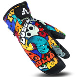 Guantes de invierno cálidos para snowboard, esquí, nieve, ciclismo, esquí, motos de nieve, tallas S, M y XL