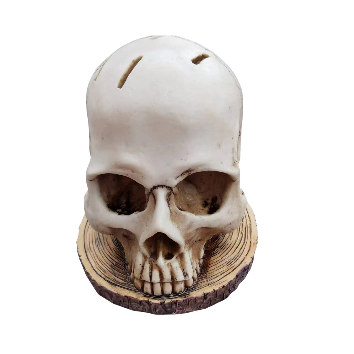Decorative Halloween sculptures flower pots mummies creative crafts meditation skeletons - V.I.P Digital Presence