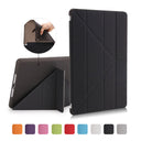 Case Cover for iPad 9.7 2017, GOLP PU Leather Magentic Smart Cover Soft TPU Back Protective Case for iPad 2018 cover A1822 A1823