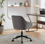 Velvet Office Desk Chair, Modern Home Desk Chair with Wheels , Vanity Chairs for Living Room, Bedroom,Study Room - V.I.P Digital Presence