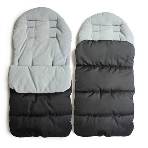 1 saco de dormir impermeable para cochecito de bebé, cálido y de otoño e invierno, para recién nacidos.