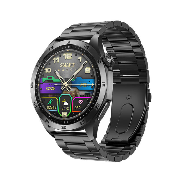 New ET485 smart watch ECG electrocardiogram Bluetooth call AMOLED micro physical examination emotional function - V.I.P Digital Presence