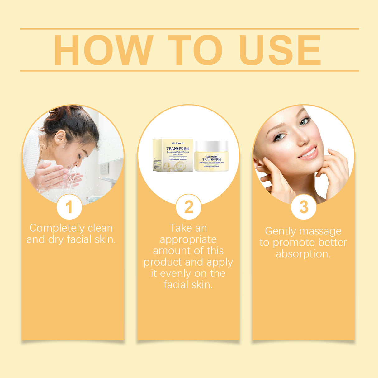 Crema reafirmante que hidrata, elimina las líneas finas y mejora la elasticidad, suavidad y finura de la piel del rostro.