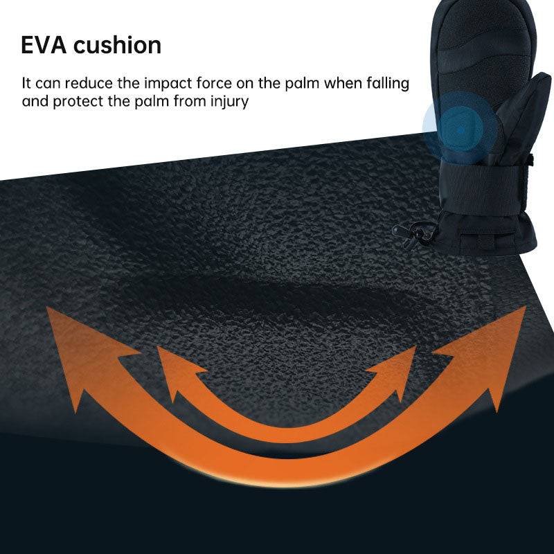 Snow season built-in wrist ski gloves men and women veneer to keep warm and shock absorption touch screen ski gloves - V.I.P Digital Presence