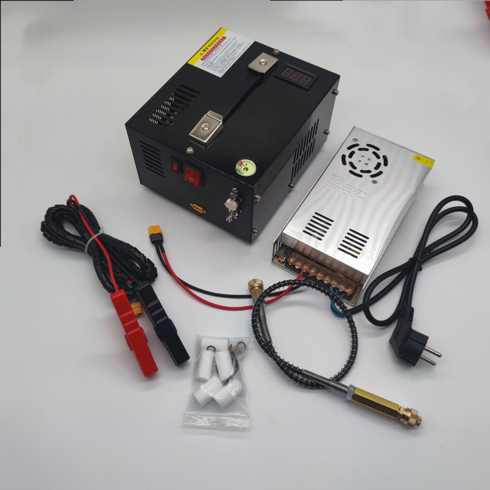 Car 12V Electric High-Pressure Air Compressor 30MPA Diving Breathing Pump 4500PSI - V.I.P Digital Presence
