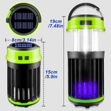 Solar LED Electric Shock Mosquito Killer Lamp Outdoor Waterproof USB Rechargeable Lighting Mosquito Trap - V.I.P Digital Presence