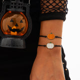Ghost Festival Ghost Skin Wax Wire Bracelet Black Wind Bat Alloy Bracelet Set - V.I.P Digital Presence