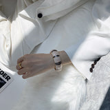 Bracelet Retro Fashion Drip Oil Double Color Simple Bamboo Knot Drum Spring - V.I.P Digital Presence