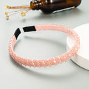 Hand Woven Beaded Headband Female Baroque Beaded Hair Binding Korean Version Net Red Wash Face Hair Accessories - V.I.P Digital Presence