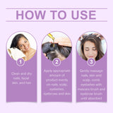 Ouhoe Black Castor Oil Eyebrow Eyelash Hair Soft Shine Skin Care Multi-Effect Care Essential Oil - V.I.P Digital Presence