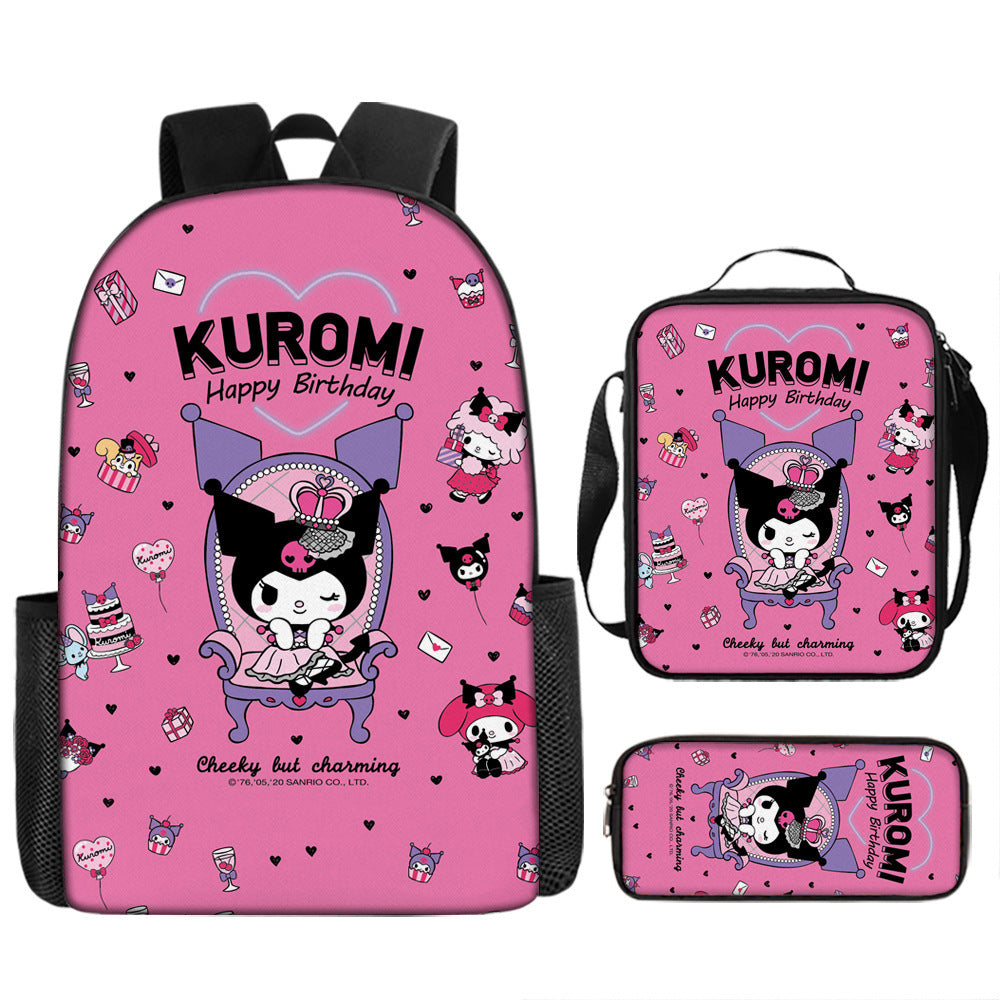 New Cartoon School Bag Printing Custom Bookbag High Quality Backpack Pencil Cases Kids Bags For Girls - V.I.P Digital Presence