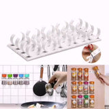 Clip N Store Simple Bottle Mouth Clip Seasoning Can Seasoning Bottle Storage Shelf Kitchen Storage Shelf - V.I.P Digital Presence
