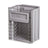 Kitchen folding trash can wall hanging large caliber leftovers bin transparent thickened folding trash can - V.I.P Digital Presence