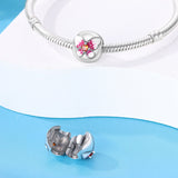 Butterfly flower thread safety bead fixing clip buckle string decoration - V.I.P Digital Presence