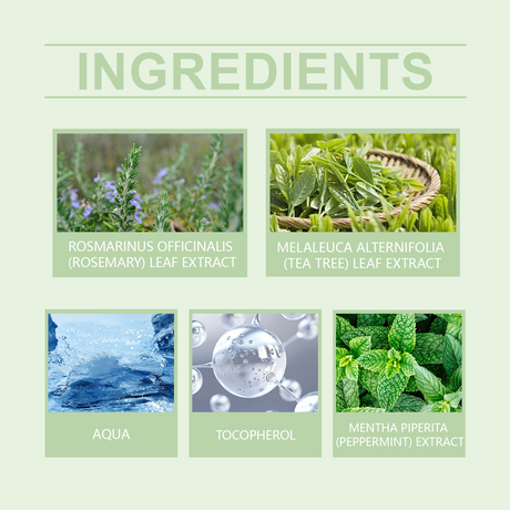 Rosemary Hair Treatment Spray, Gentle Nourishing Soft Shine Strong Hair Treatment Spray - V.I.P Digital Presence