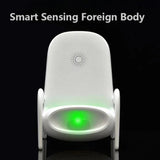 Mini silla portátil con cargador inalámbrico para todos los teléfonos, soporte multiusos con función de altavoz musical y cargador. 