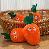 Double Bone Chicken Leg Fruit Carrot Vegetable Pet Dog Cat Plush Squeaky Durable Chew Toy Supplies - V.I.P Digital Presence