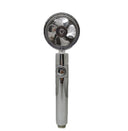 Onder Druk Douchekop Shower Nozzle Water-saving Flow 360 Rotating High-pressure Nozzle With Small Fan - V.I.P Digital Presence