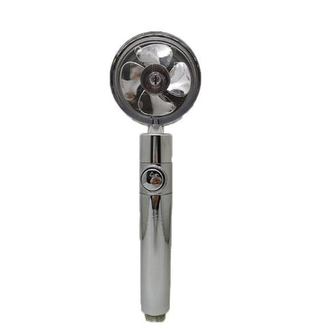 Onder Druk Douchekop Shower Nozzle Water-saving Flow 360 Rotating High-pressure Nozzle With Small Fan - V.I.P Digital Presence