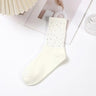 Spring and Autumn New Fairy Style Heavy Industry Starry Sky Hot Diamond Socks Light Luxury Versatile Middle Tube Socks - V.I.P Digital Presence