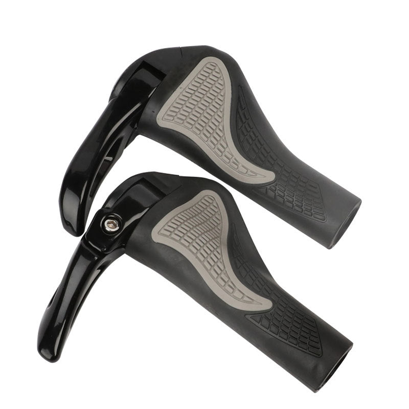 Mango ergonómico para tornillo de banco de bicicleta de montaña con empuñadura de garra de aleación de aluminio (cuerno A)
