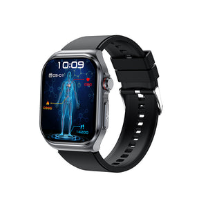 New ET585 smart watch ECG call micro physical examination NFC blood sugar uric acid body fat blood oxygen heart rate - V.I.P Digital Presence