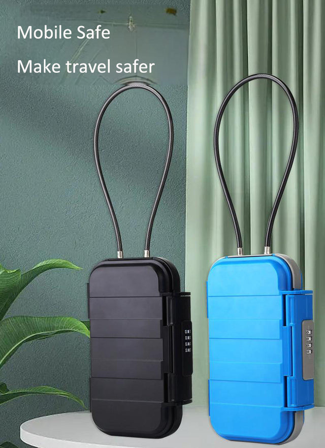 Travel Hotel Beach Phone Storage Box Portable Mobile Password Storage Box Portable Valuable Items - V.I.P Digital Presence