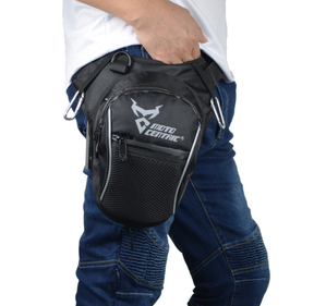 Fashion Motorcycle Drop Leg Bag Hip Bum Fanny Pack Waterproof Motorcycle Bag Outdoor Casual Waist Bag Motorcycle bike Bag Black - V.I.P Digital Presence