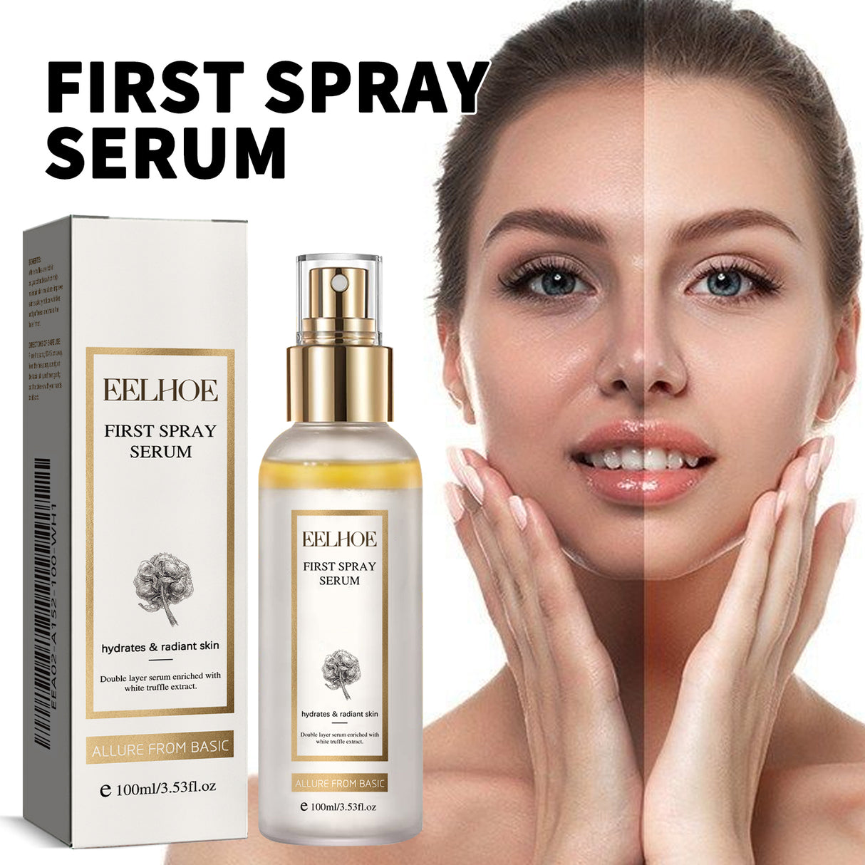 White Truffle Moisturizing Spray, Moisturizing And Brightening Whitening Essence Spray - V.I.P Digital Presence