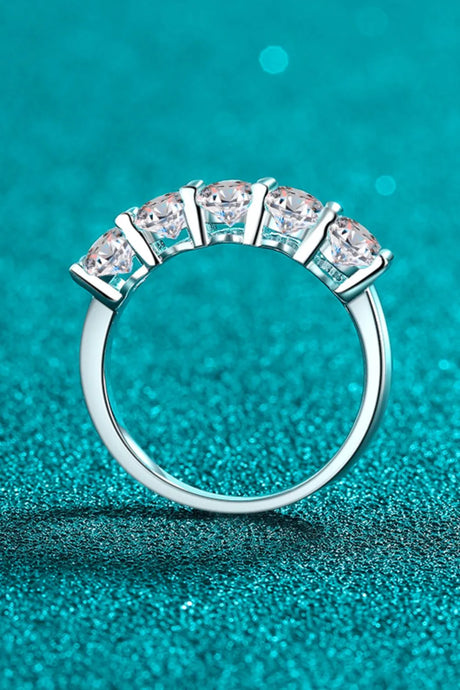 2.5 Carat Moissanite 925 Sterling Silver Ring - V.I.P Digital Presence