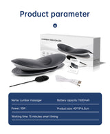 Waist Massager Lumbar Traction Inflatable Hot Compress Back Cervical Stretcher Massage Air Pressure Reduce Relief Pain - V.I.P Digital Presence