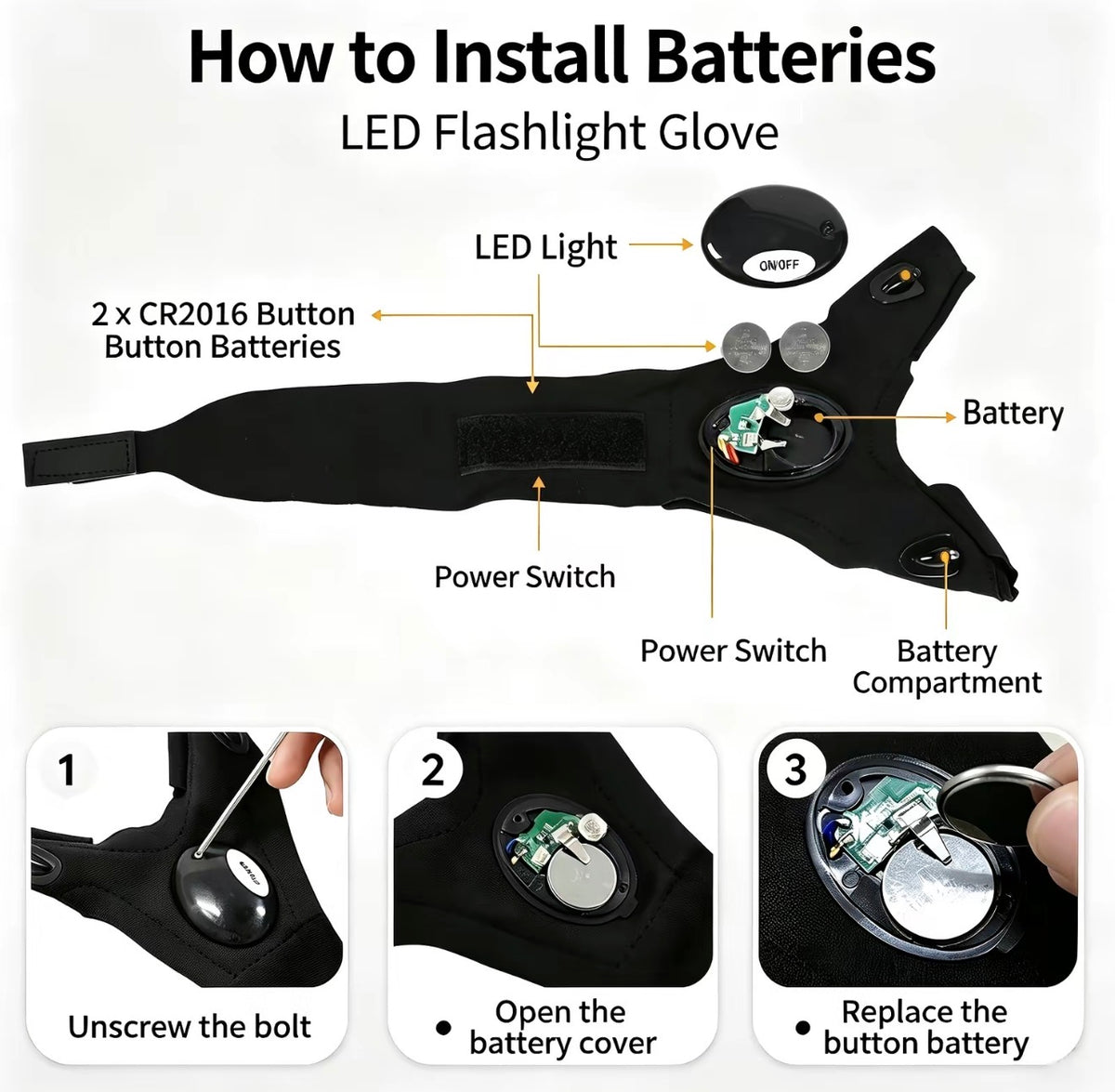 GlowGlove Flashlight