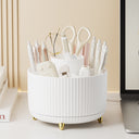 Home desktop rotatable dustproof large capacity pen holder storage box bathroom cosmetics sundries storage box - V.I.P Digital Presence