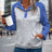 Contrast Textured Long Sleeve Sweatshirt - V.I.P Digital Presence