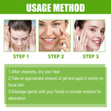Crema facial en gel que aclara manchas y líneas finas, repara enrojecimiento y poros delicados, crema facial hidratante suave.