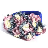 Fashionable design with three-dimensional flower headbands on the side - V.I.P Digital Presence
